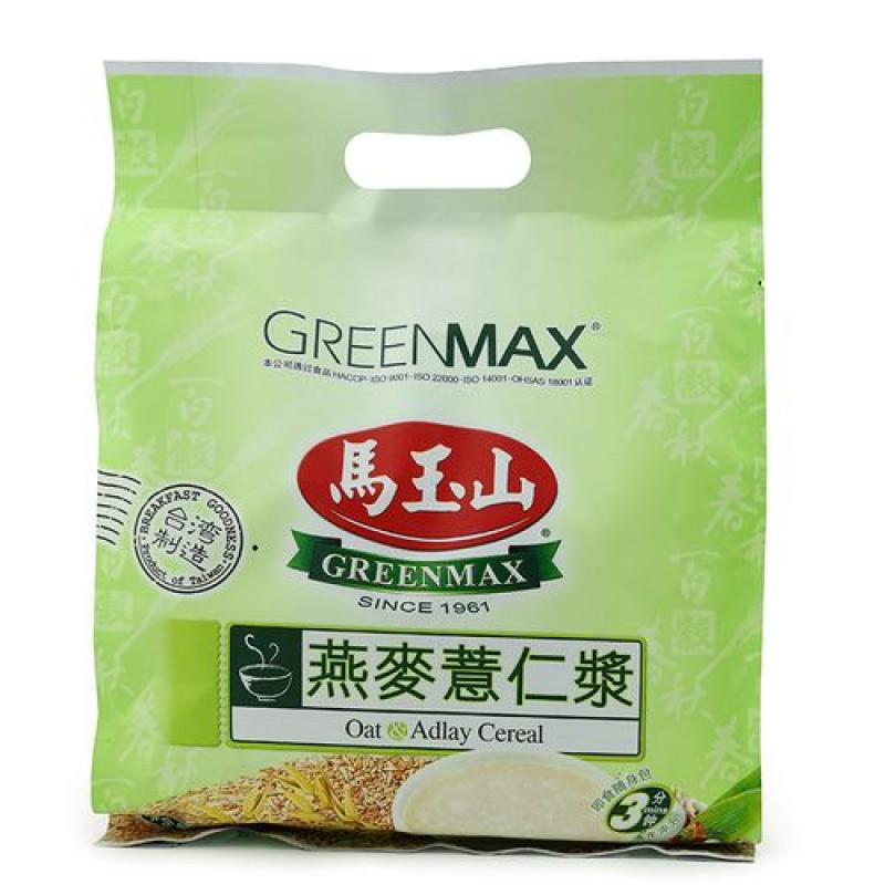马玉山 燕麦薏仁浆 360g/Greenmax/Barley Cereal 13x38g
