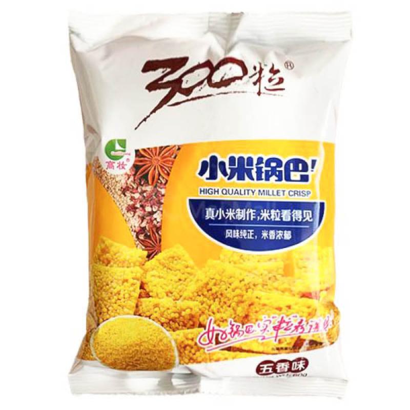 山西 300粒 小米锅巴 五香味 60g/Crispy Millet five Spices Flavor 60g
