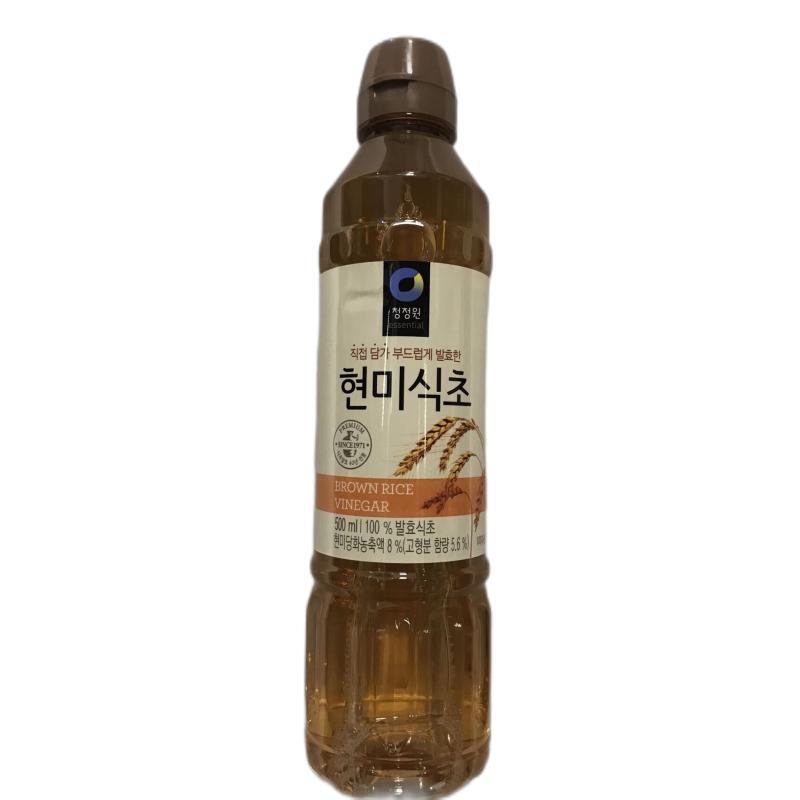 韩国 清净园 米醋 500ml/BROWN RICE VINEGAR 500ML