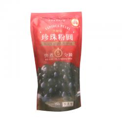 WuFuYuan 五福圆 黑糖味珍珠粉圆 速煮 250g/Tapioca Peral 250g