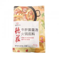 德庄 牛肝菌菌汤 火锅底料 150g、Boletus edulis Pilzsuppe Hot Topf Basis 150g