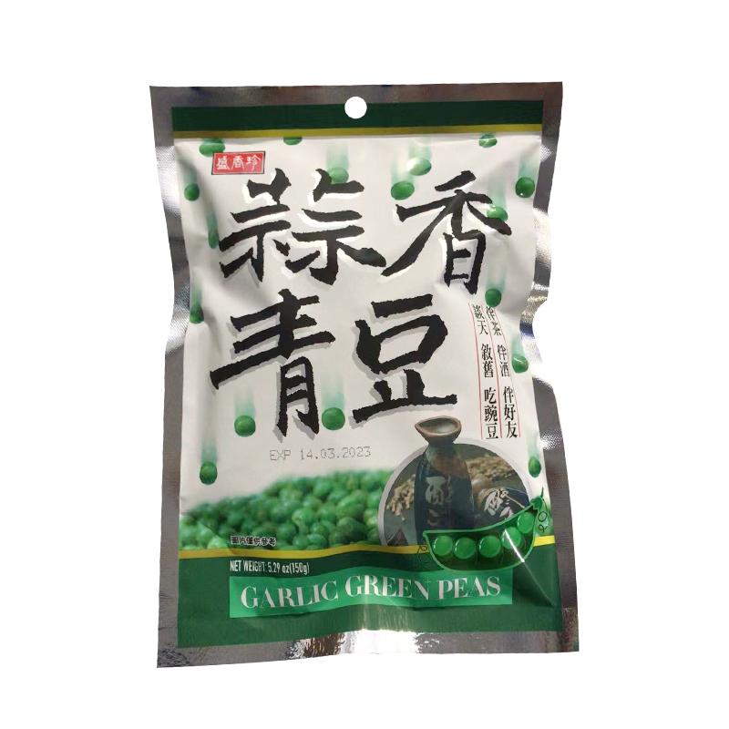 盛香珍 蒜香青豆150g/Knoblauch Grüne Bohnen 150g