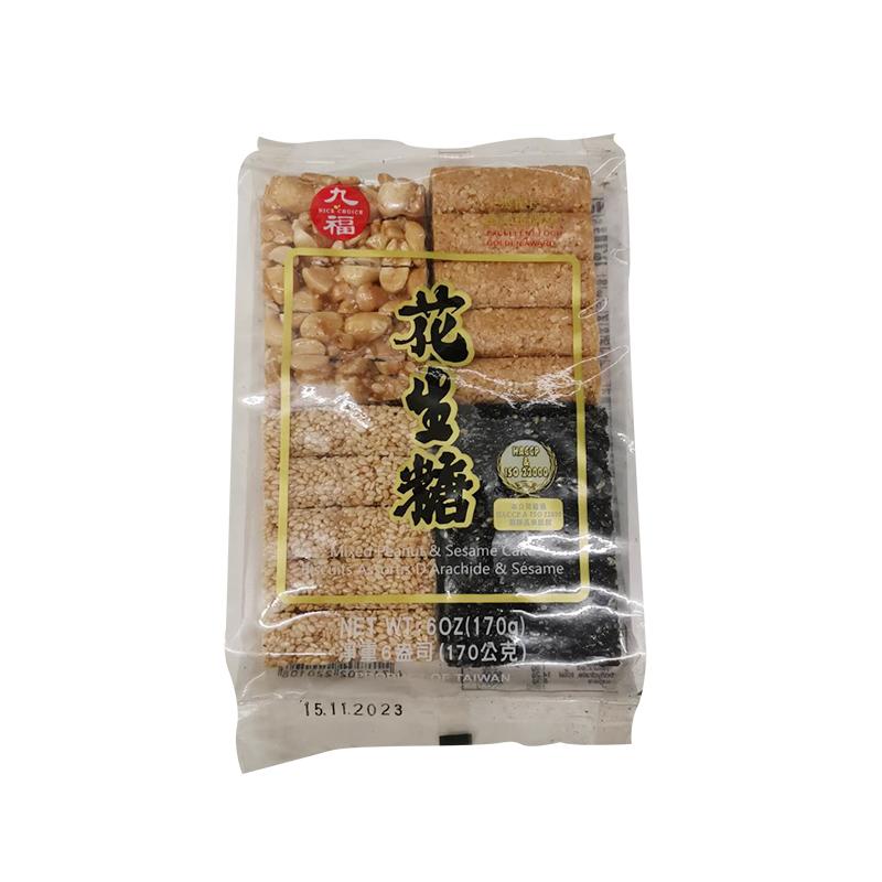 台湾九福 花生糖170g/Erdnusszucker 170g