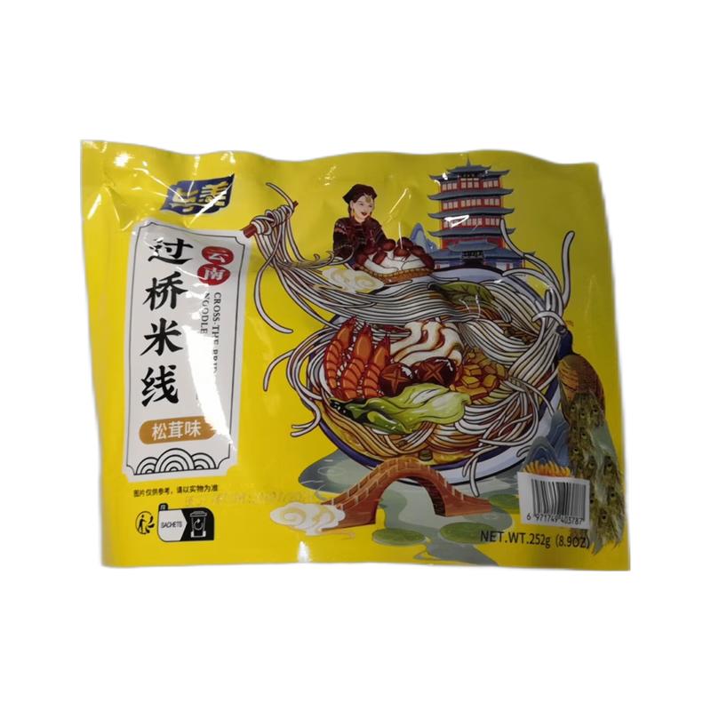 与美 过桥米线 松茸味258gÜber die Brücke Nudeln mit Matsutake Flavor 258g/