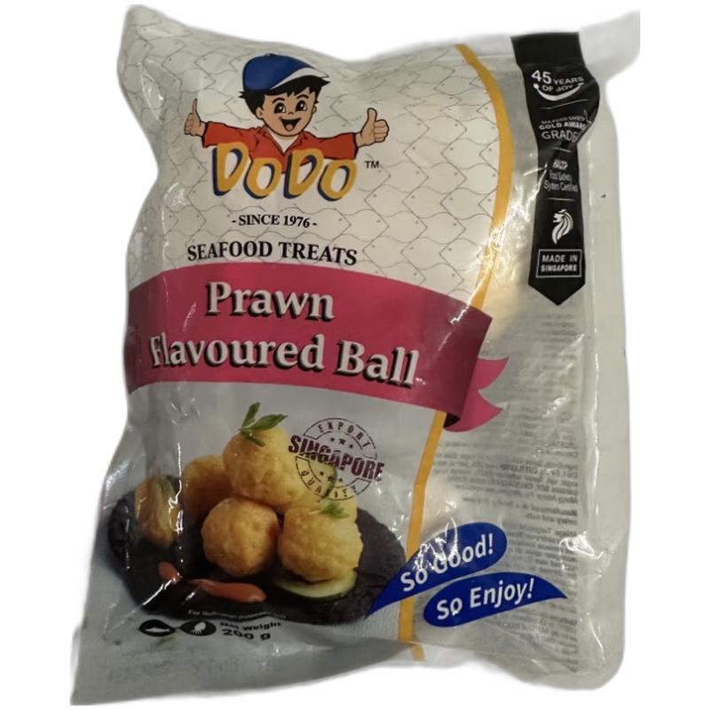 生鲜 火锅丸子 冷冻 DODO 虾味丸 200g/DODO Garnele Bälle 200g