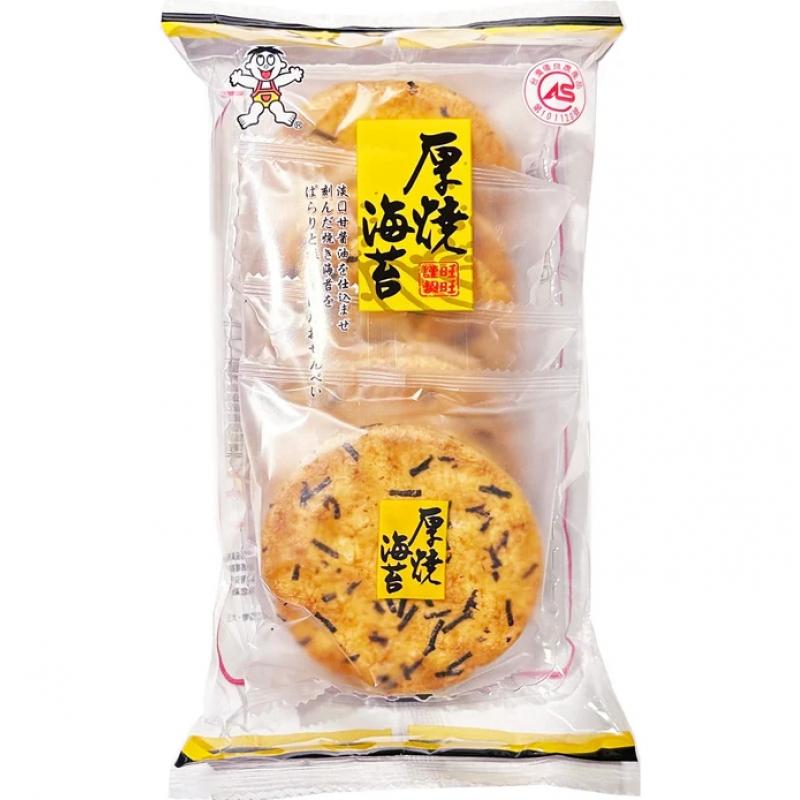 旺旺 厚烧海苔 68g/Seaweed Rice Cracker68g