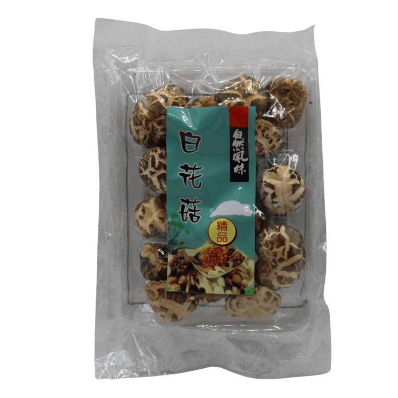 自然风味 白花菇 香菇 Getrocknete Shiitake 100g