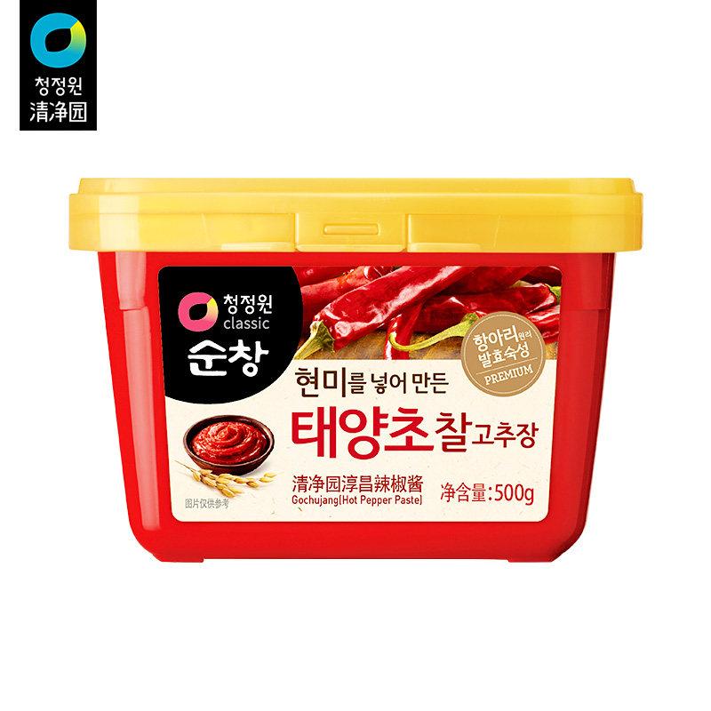 清净园 淳昌淳昌韩国辣椒酱/辣酱 500g/korean red pepper paste 500g