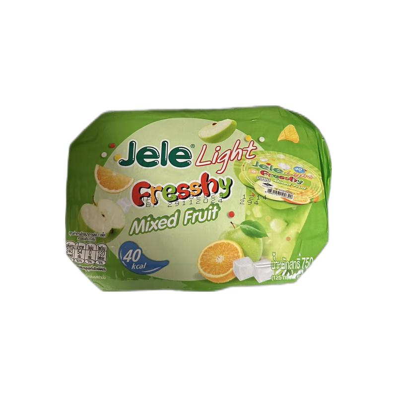 JELE LIGHT果冻 综合口味 6个装 6*125g/Gelee gemischte Geschmacksrichtungen 6*125g