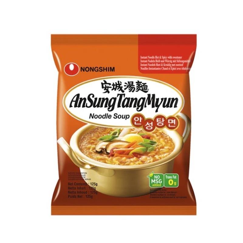 韩国农心 辛拉面 安城汤面 方便面 125g/NONGSHIM ANSUNGTANG​MYUN 125g