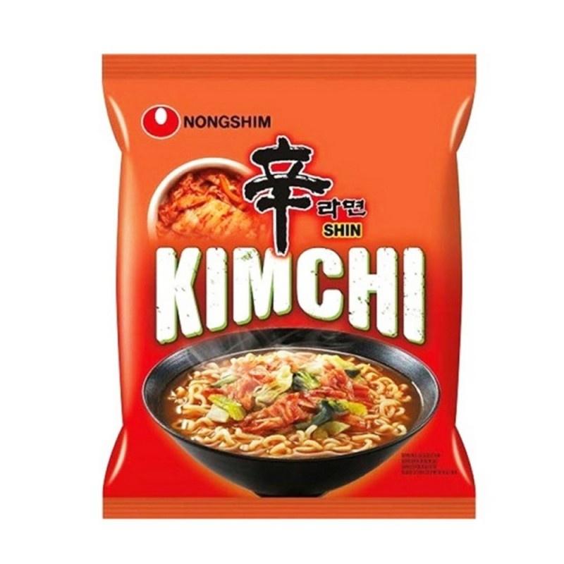 韩国农心 辛拉面 泡菜味/辣白菜味 方便面 红色包装 120g/NONG SHIM Nudel Shin Ramyum Kim Chi 120g