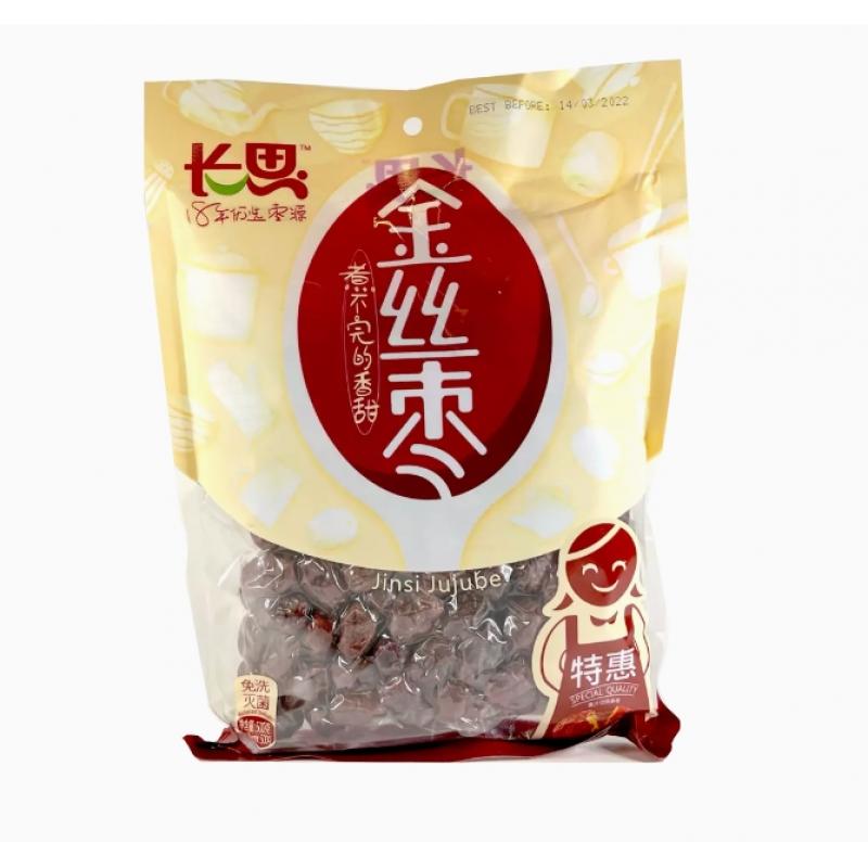 长思 金丝枣  有核 特惠 500g/Jinsi Jujube with Seeds 500g