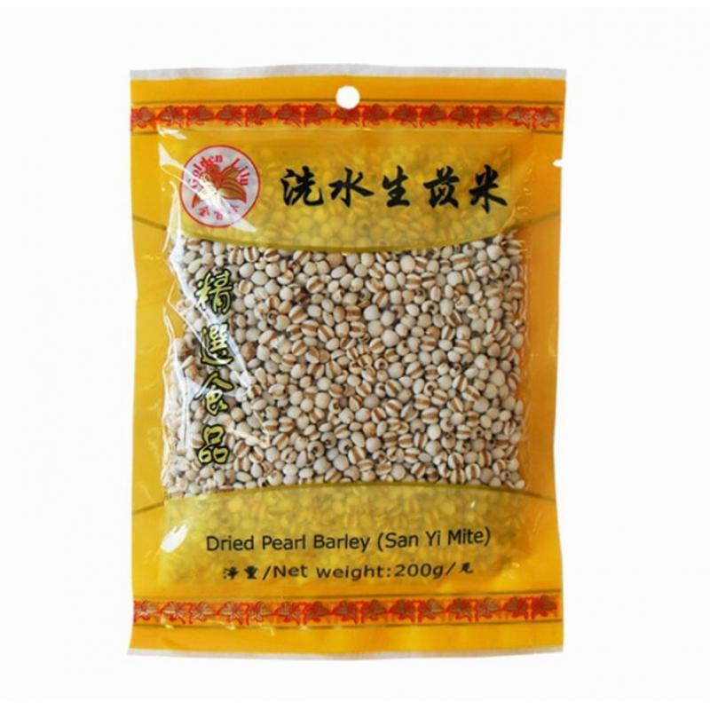 金百合 洗水生苡米 薏米 200g/GL Pearl Barley