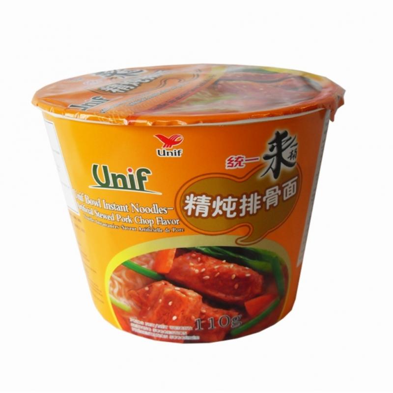 统一 来一桶  精炖排骨面110g/Super Bowl Instant Noodle - Pork Chop Flavour