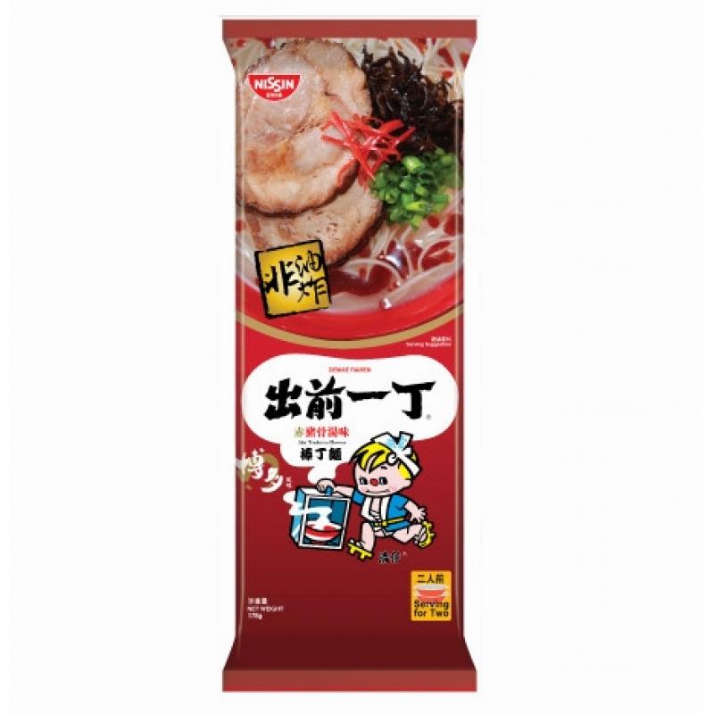 出前一丁 棒丁面 赤豬骨湯味174g/Aka (Spicy) Tonkotsu Flavour