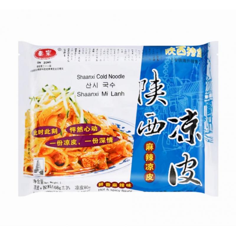 秦宗 陕西凉皮 麻辣味168g/QZ ShaanXi Cold Noodle - MaLa Flavour 