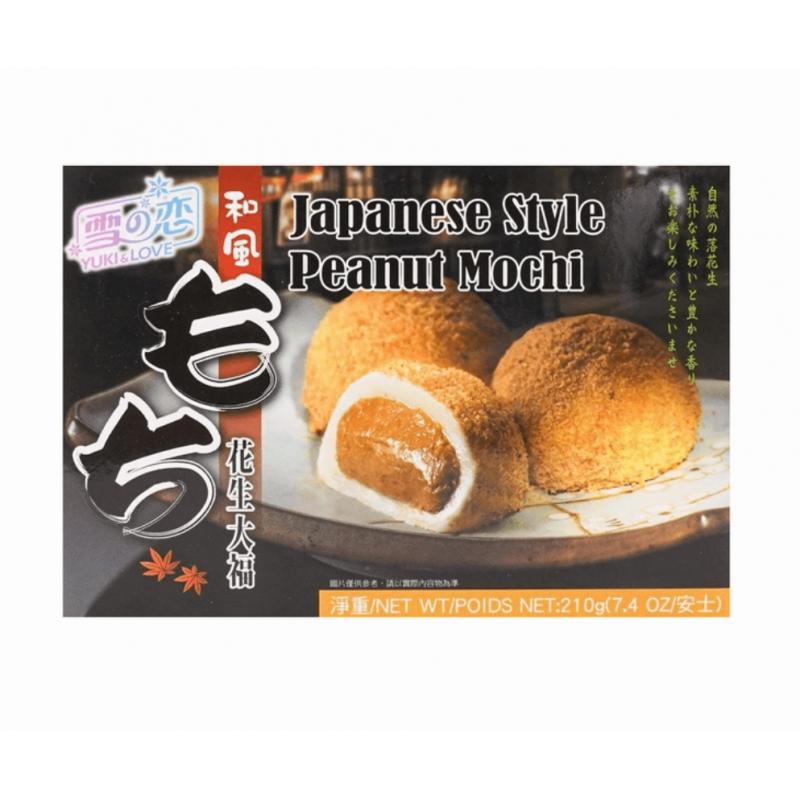 雪之恋 和风 日式麻薯大福 花生味 210g/Süßkartoffel- und Erdnussgeschmack 210g