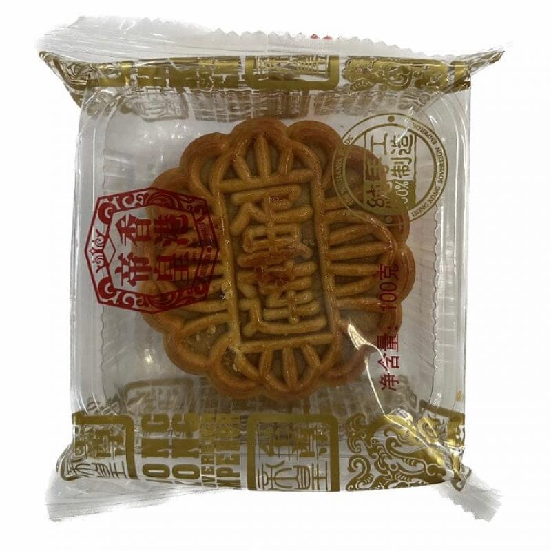 香港帝皇 帝皇蛋黄白莲蓉月饼 单只100gEigelb White Lotus Seed Paste Mooncake 100g pro Stück