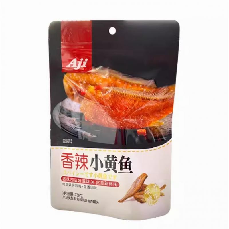 Aji 香辣小黄鱼 78G/Spicy Yellow Croaker 78G