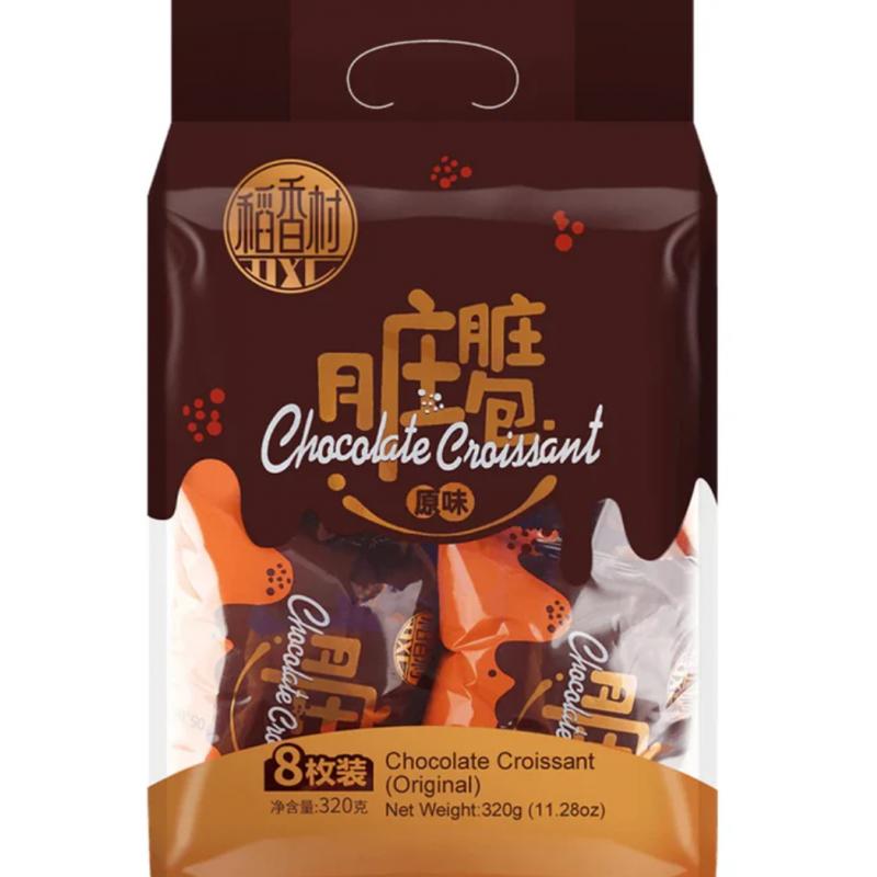 稻香村 脏脏包 原味 8枚装 320g/ DXC Chocolate Croissant Original