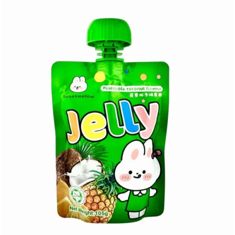 溏心萌萌 果冻条 菠萝椰子味105g/TXMM Jelly Pineapple Coconut Flavor