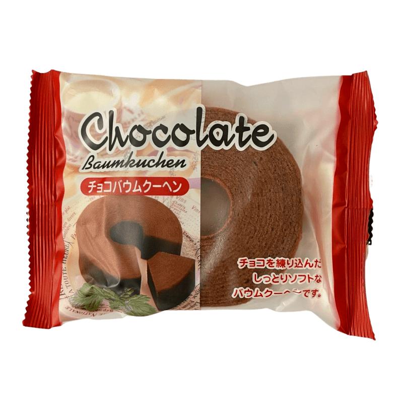 日本 太阳食品 年轮蛋糕 巧克力味 70g/BRing Cake Schokoladengeschmack