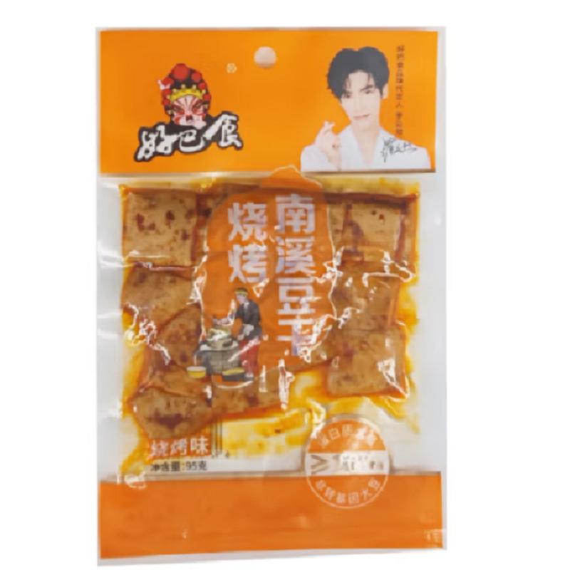 好巴食 南溪豆干 烧烤味95g/Nanxi getrockneter Tofu Grill Geschmack 95g