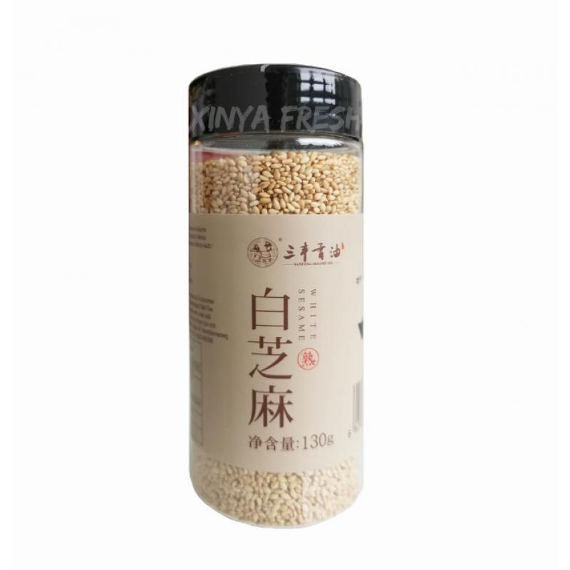 三丰 熟白芝麻 130g/SANFENG Roasted White Sesame 130g