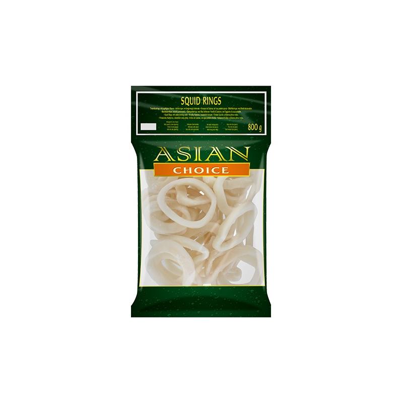 生鲜 冷冻 asian 鱿鱼圈1kg/Asian Choice Squid Rings 1kg