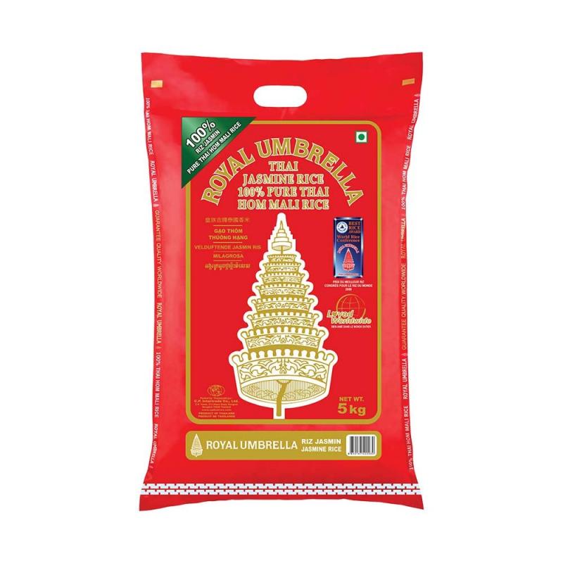 Royal Umbrella Thai Rice 皇族金辉香米 香米4.5kg Langkorn Duftreis