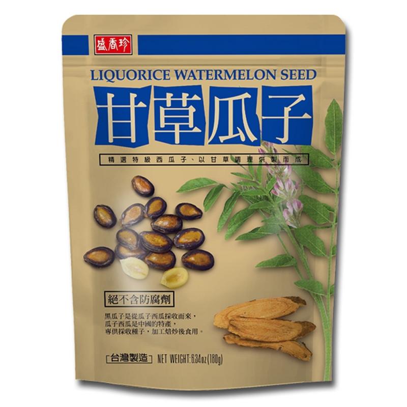 盛香珍 甘草瓜子 180g/ Triko preserved melon seed licorice 180g