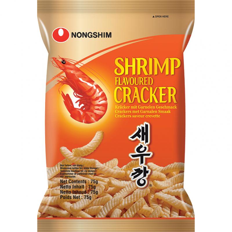 韩国农心 鲜虾条 75g/Garnelenkraecker 75g