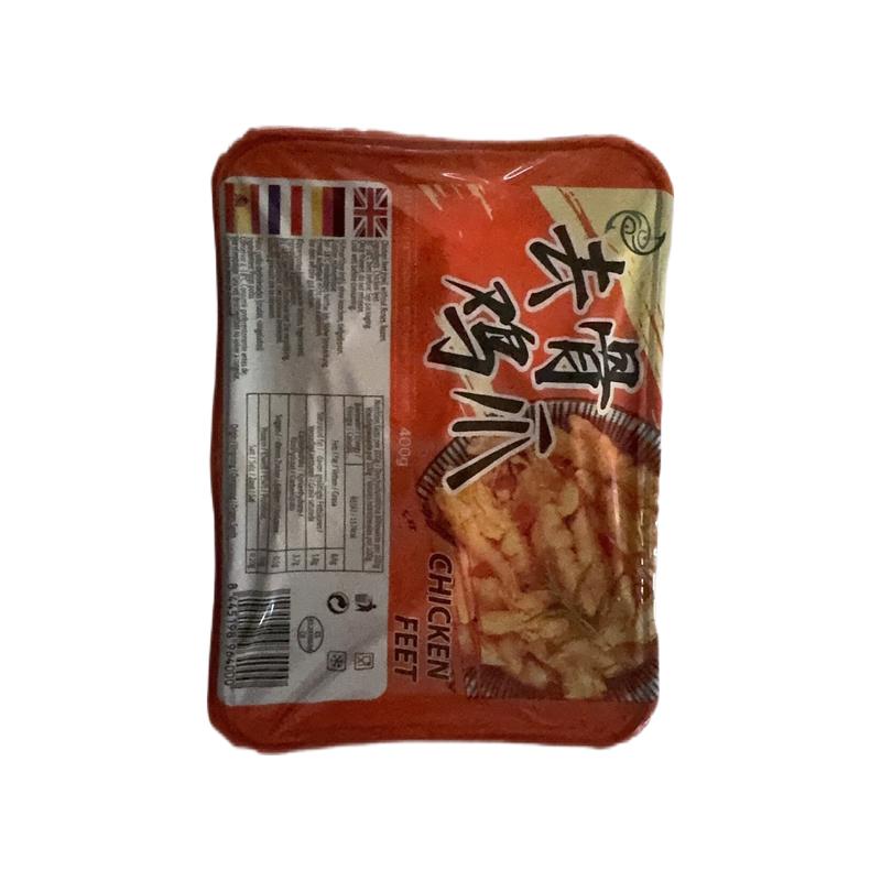 生鲜 冷冻 去骨鸡爪 400g/Hühnerfüße ohne Knochen 400g