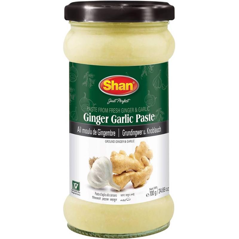 Shan 姜蒜酱 蒜700g/Ingwer-Knoblauch-Paste