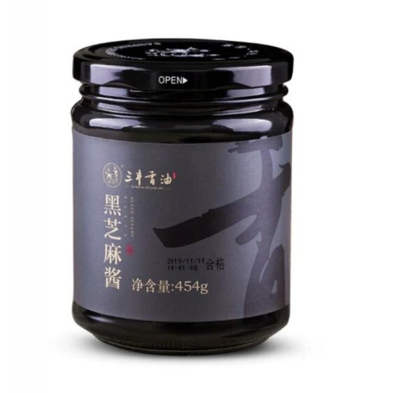 三丰 黑芝麻酱454g/Sanfeng black sesame paste