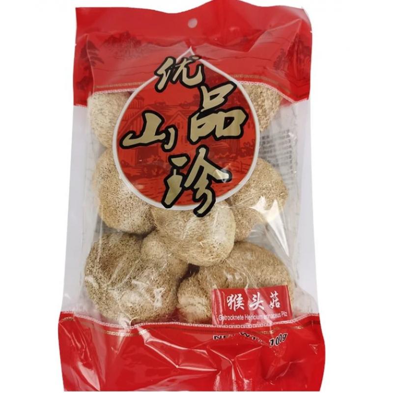 优耐特 优品山珍 猴头菇100g/Getrocknete Hericium erinaceus Pilz