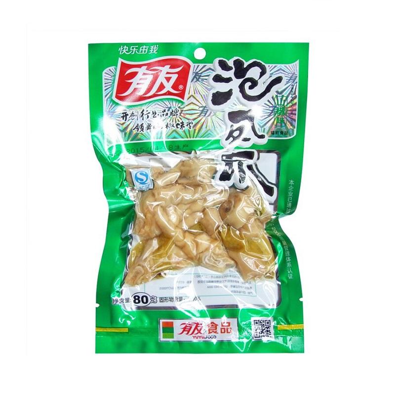 有友 山椒泡风爪80G/Youyou Mountain Pepper Bubble Claw 80G