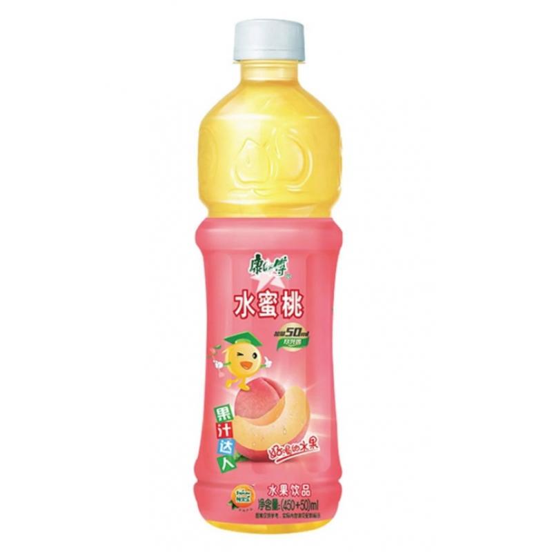 康师傅饮料 水蜜桃500ml/Kräutergetränk Süßpfirsichgeschmack Honig KANG