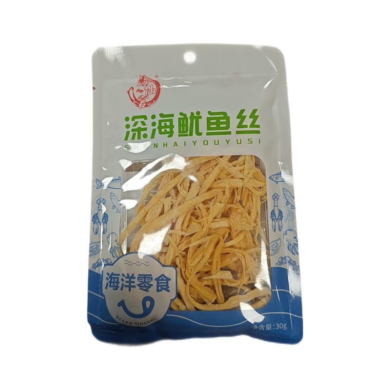 海仙官 深海鱿鱼丝30G/Tiefsee-Tintenfischschnitzel 30G