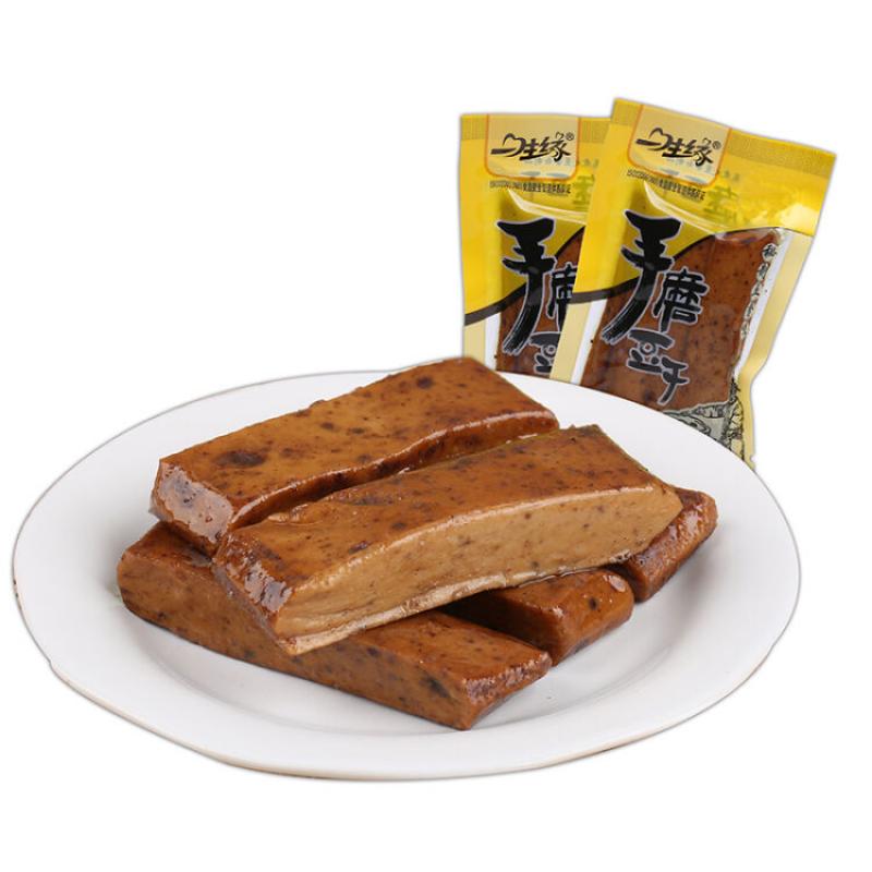 一生缘 手磨豆干 五香 218G/Hand gemahlener getrockneter Tofu Geschmack 218G