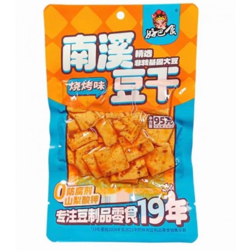 好巴食 南溪豆干 烧烤味95g/Nanxi getrockneter Tofu Grill Geschmack 95g