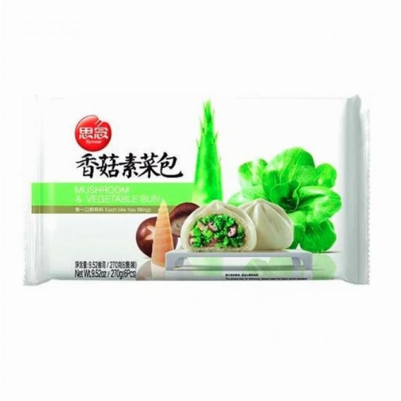 生鲜 冷冻 思念 香菇素菜包270g/Fehlende Pilz Gemüse Pack 270g