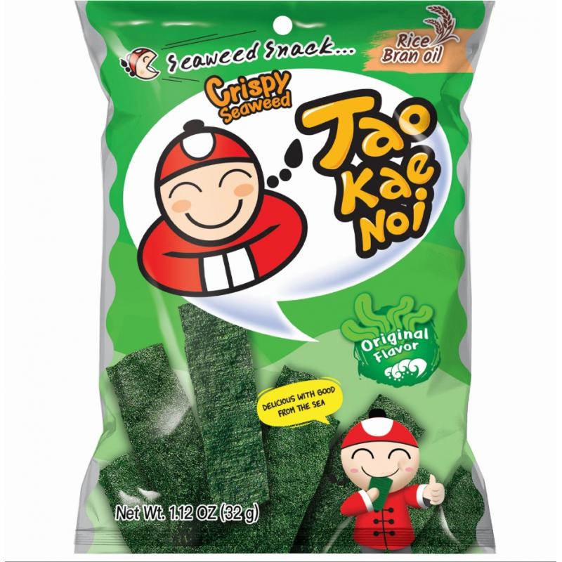 小老板 紫菜 原味 32g/TAOKAENOI CRISPY SEAWEED ORIGINAL