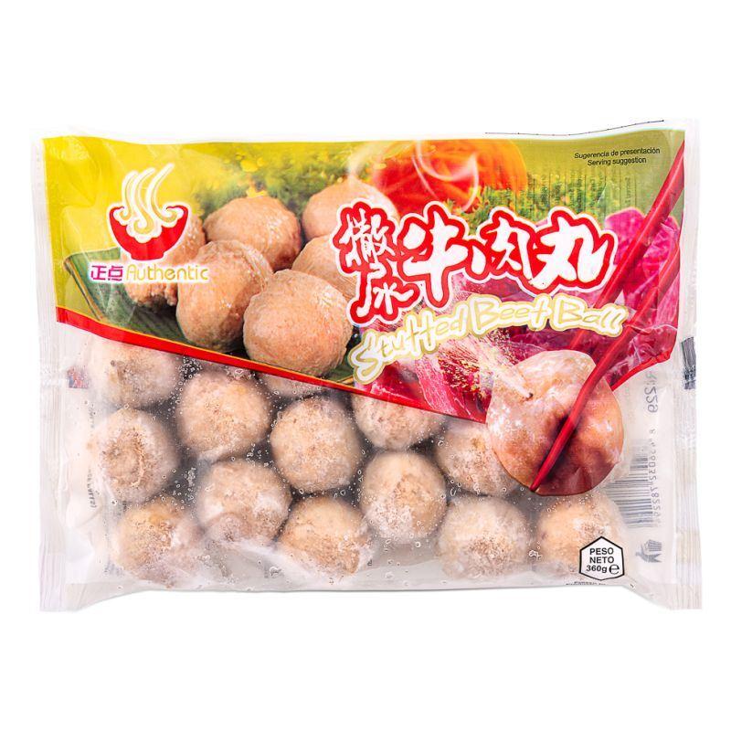 生鲜 火锅丸子 冷冻 正点 撒尿牛肉丸360g